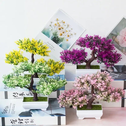 Effortlessly Elevate Your Decor with Our Lifelike Artificial Bonsai Plants! - Homelune LTD home essentials and decor!
