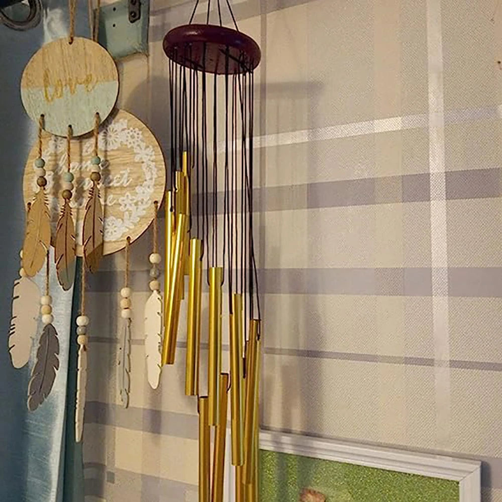 Aluminum Alloy Wind Chimes with Hook for Outdoor & Party Décor Homelune LTD