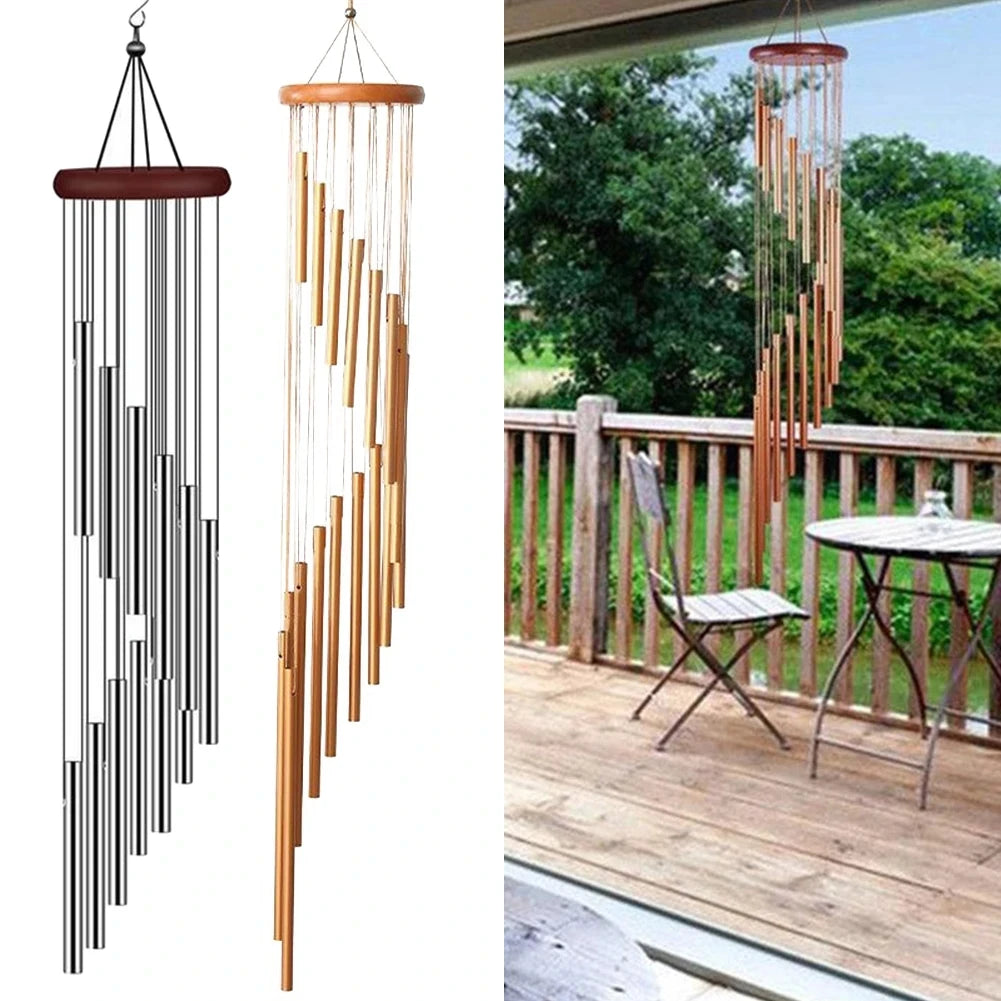 Aluminum Alloy Wind Chimes with Hook for Outdoor & Party Décor Homelune LTD