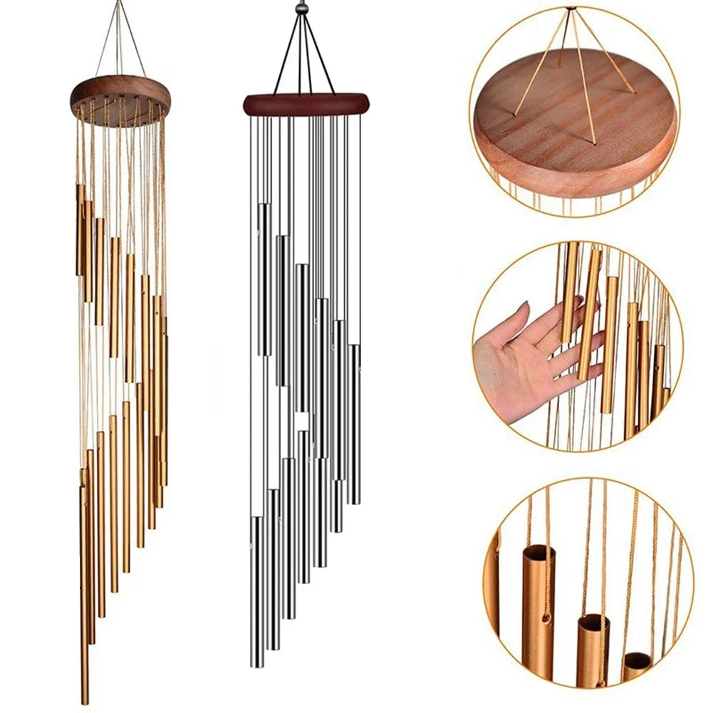 Aluminum Alloy Wind Chimes with Hook for Outdoor & Party Décor Homelune LTD