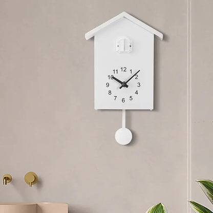 Elegant Cuckoo Quartz Wall Clock with Charming Hourly Chime - Homelune LTD home essentials and decor!