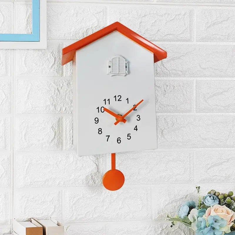 Elegant Cuckoo Quartz Wall Clock with Charming Hourly Chime - Homelune LTD home essentials and decor!