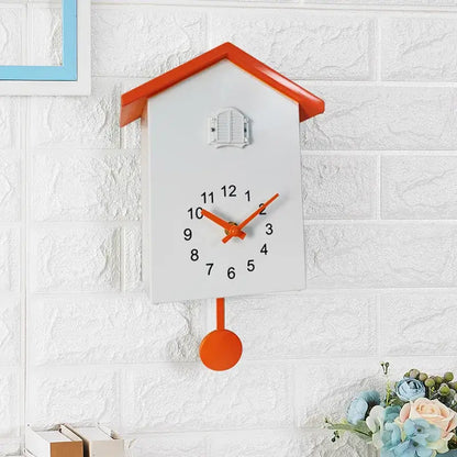 Elegant Cuckoo Quartz Wall Clock with Charming Hourly Chime - Homelune LTD home essentials and decor!