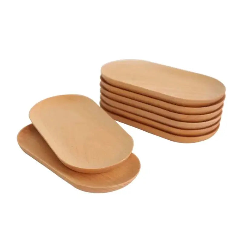 Elegant Japanese Wood Oval Tray - Homelune LTD home essentials and decor!