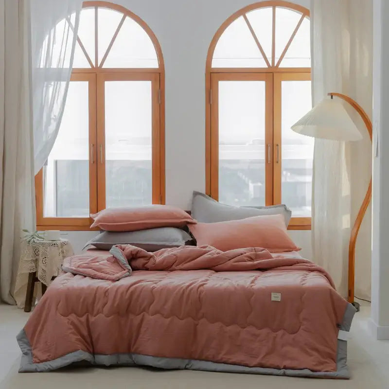 Elegant, Lightweight Comfort with the Japanese Summer Quilt - Homelune LTD home essentials and decor!