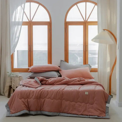 Elegant, Lightweight Comfort with the Japanese Summer Quilt - Homelune LTD home essentials and decor!