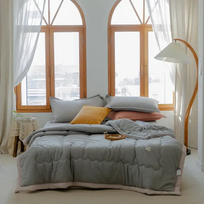 Elegant, Lightweight Comfort with the Japanese Summer Quilt - Homelune LTD home essentials and decor!