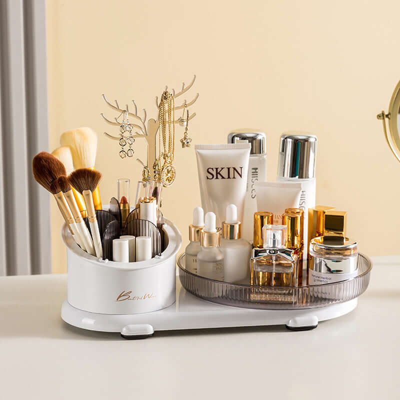 Elegant & Organized: The Perfect Storage Rack for Cosmetics & Jewelry - Homelune LTD home essentials and decor!