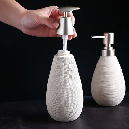 Elevate Your Bathroom with Our Luxurious & Eco-Friendly Ceramic Dispenser - Homelune LTD home essentials and decor!
