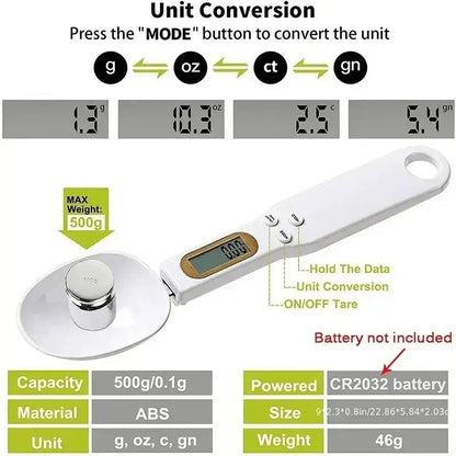 Elevate Your Cooking with Our Precision Weight Measuring Spoon! - Homelune LTD home essentials and decor!