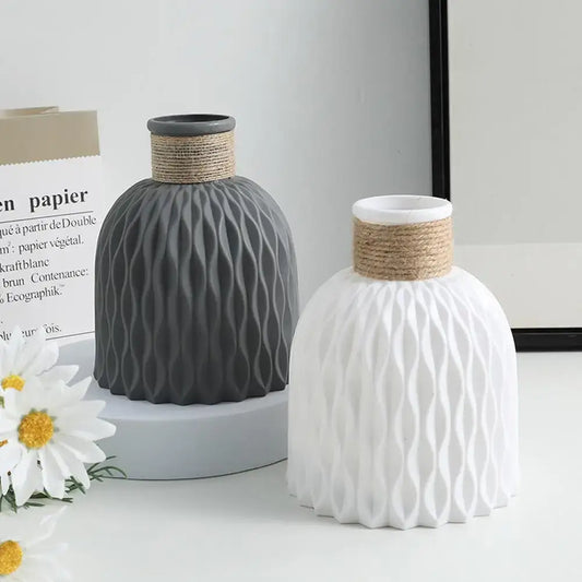 Elevate Your Decor with Our Durable and Eco-Friendly Plastic Vase! - Homelune LTD home essentials and decor!