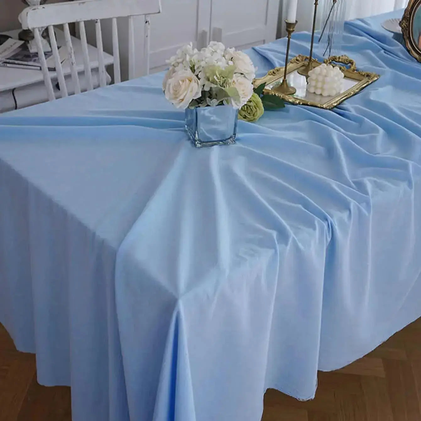 Elevate Your Dining Experience with Our Modern 100% Cotton Linen Tablecloth - Homelune LTD home essentials and decor!