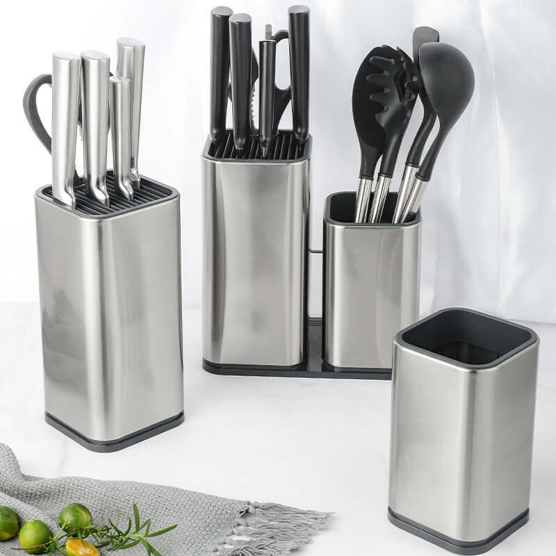 Elevate Your Kitchen with Our Creative Freedom Knife Holder & Storage Bucket! - Homelune LTD home essentials and decor!