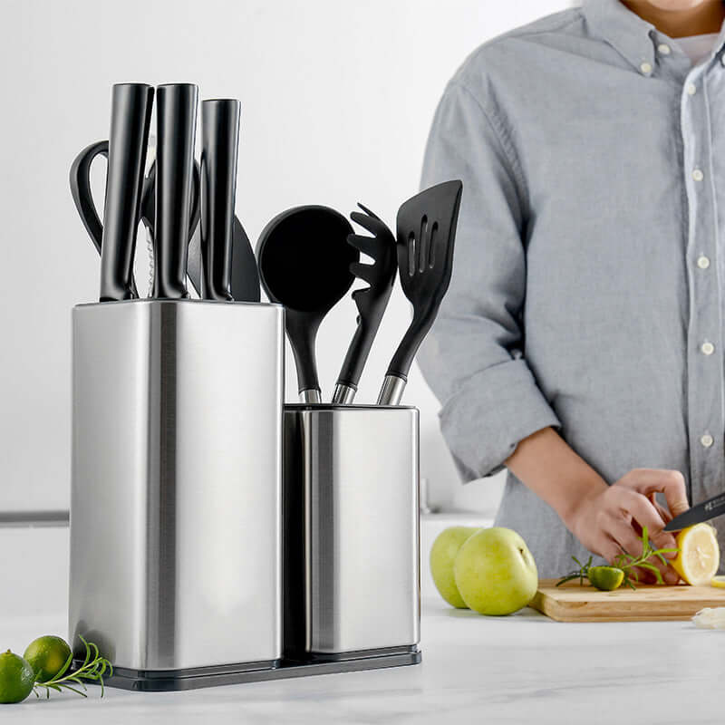 Elevate Your Kitchen with Our Creative Freedom Knife Holder & Storage Bucket! - Homelune LTD home essentials and decor!