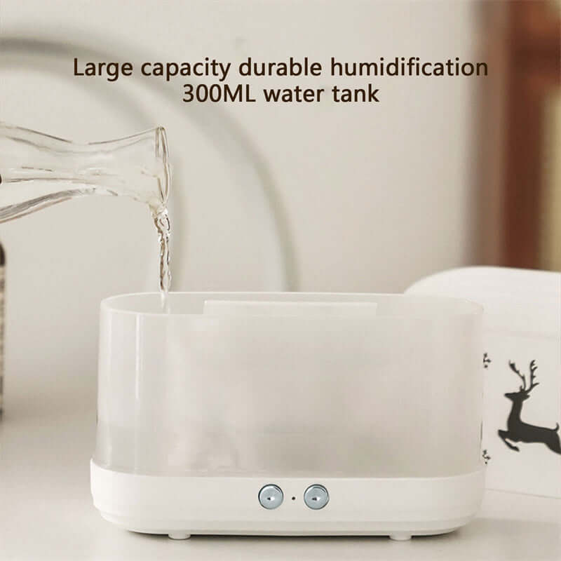 Elk Flame Humidifier & Diffuser – Silent Christmas Atmosphere Lamp - Homelune LTD home essentials and decor!