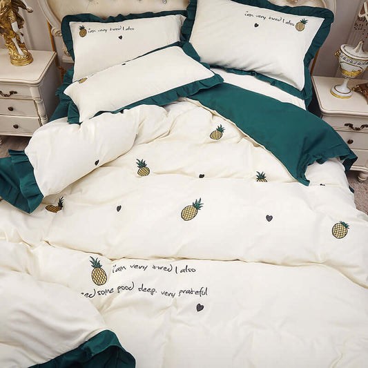 Enchant Your Bedroom with the Princess Wind Bed Sheet and Bed Cover - Homelune LTD home essentials and decor!