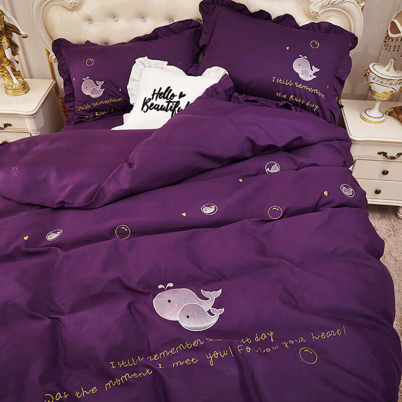 Enchant Your Bedroom with the Princess Wind Bed Sheet and Bed Cover - Homelune LTD home essentials and decor!