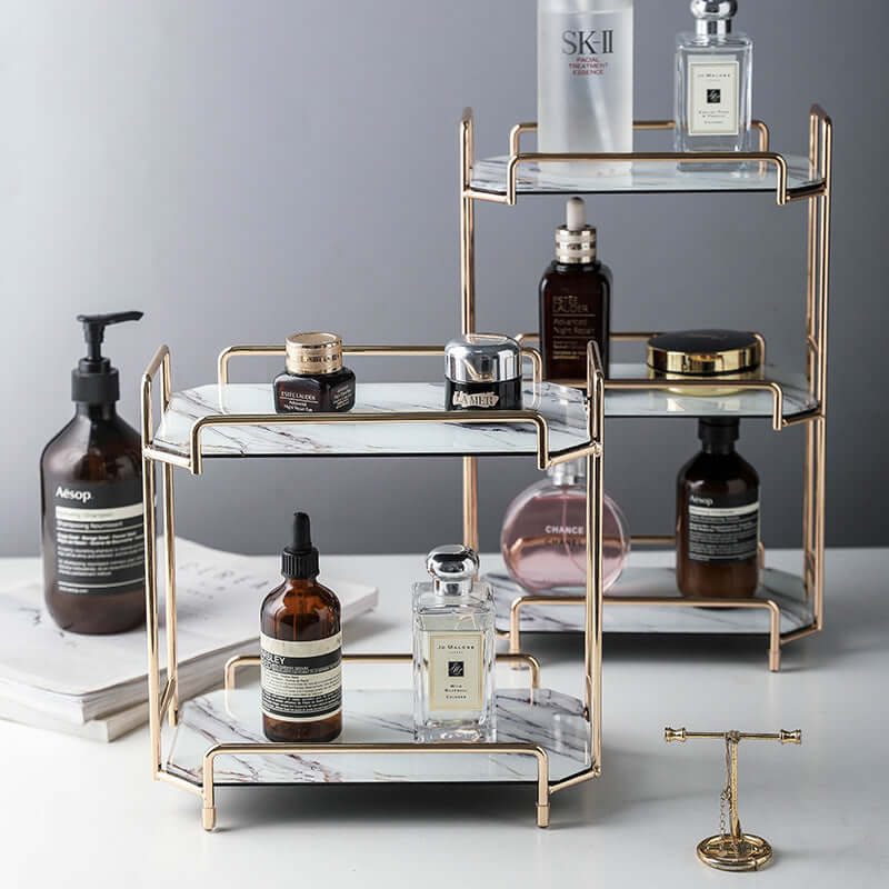 Enhance Your Beauty Routine with Our Nordic Cosmetic Storage Rack! - Homelune LTD home essentials and decor!