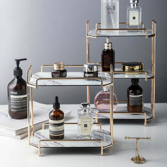 Enhance Your Beauty Routine with Our Nordic Cosmetic Storage Rack! - Homelune LTD home essentials and decor!