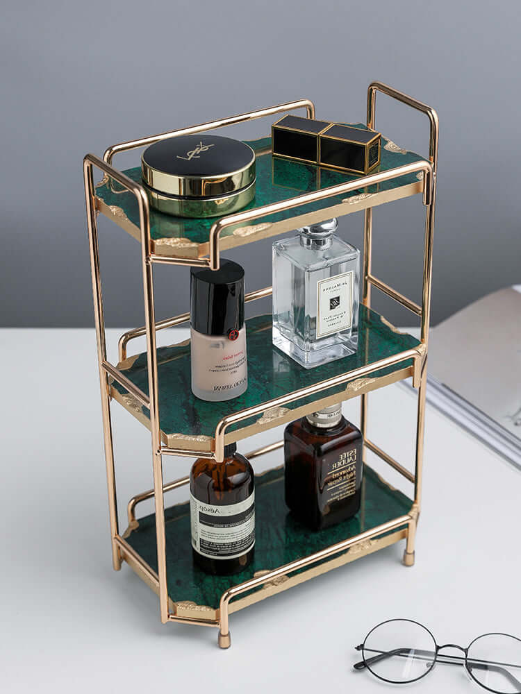 Enhance Your Beauty Routine with Our Nordic Cosmetic Storage Rack! - Homelune LTD home essentials and decor!