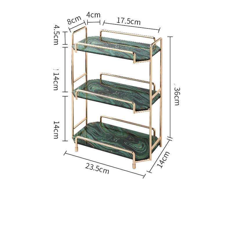 Enhance Your Beauty Routine with Our Nordic Cosmetic Storage Rack! - Homelune LTD home essentials and decor!