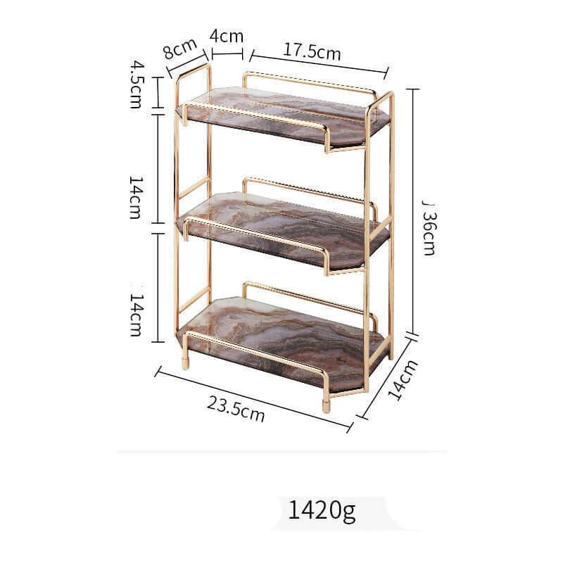 Enhance Your Beauty Routine with Our Nordic Cosmetic Storage Rack! - Homelune LTD home essentials and decor!