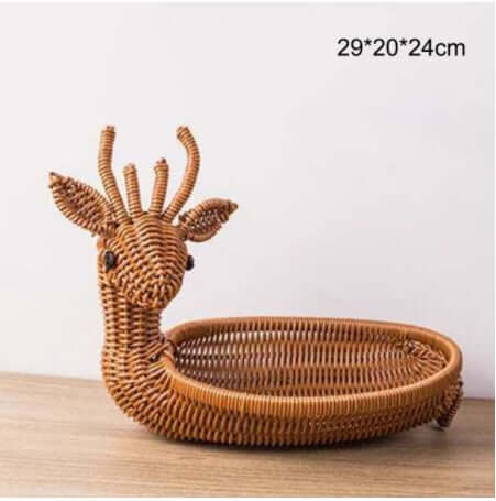 Enhance Your Home with Our Creative Rattan Fruit Basket - Homelune LTD home essentials and decor!