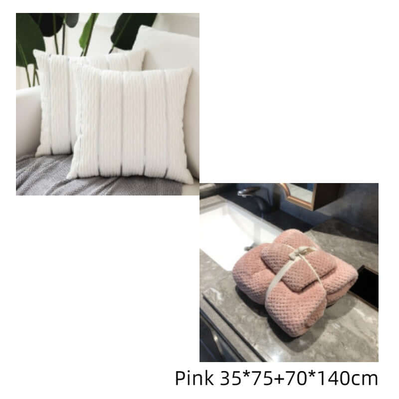 Enhance Your Sofa with the Elegant Striped Velvet Pillow Cover! - Homelune LTD home essentials and decor!