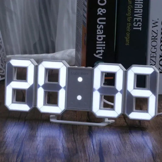 Enhance Your Space with Our 3D LED Digital Clock! - Homelune LTD home essentials and decor!