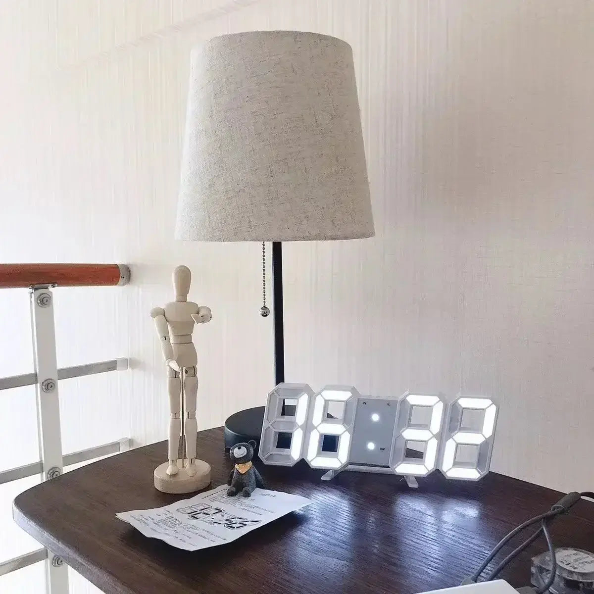 Enhance Your Space with Our 3D LED Digital Clock! - Homelune LTD home essentials and decor!