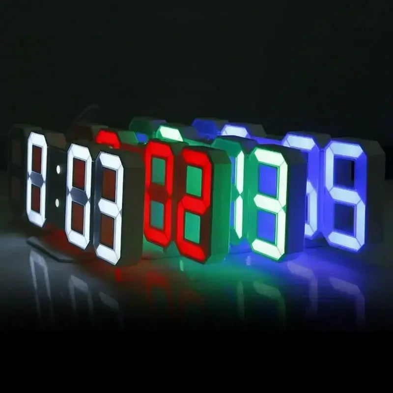Enhance Your Space with Our 3D LED Digital Clock! - Homelune LTD home essentials and decor!
