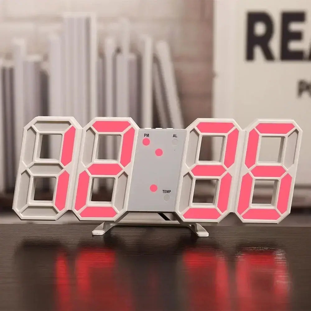 Enhance Your Space with Our 3D LED Digital Clock! - Homelune LTD home essentials and decor!