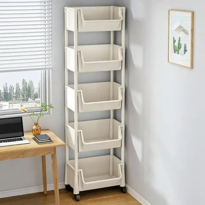 Enhance Your Space with Our Versatile Trolley Bookshelf Kitchen Storage Rack! - Homelune LTD home essentials and decor!