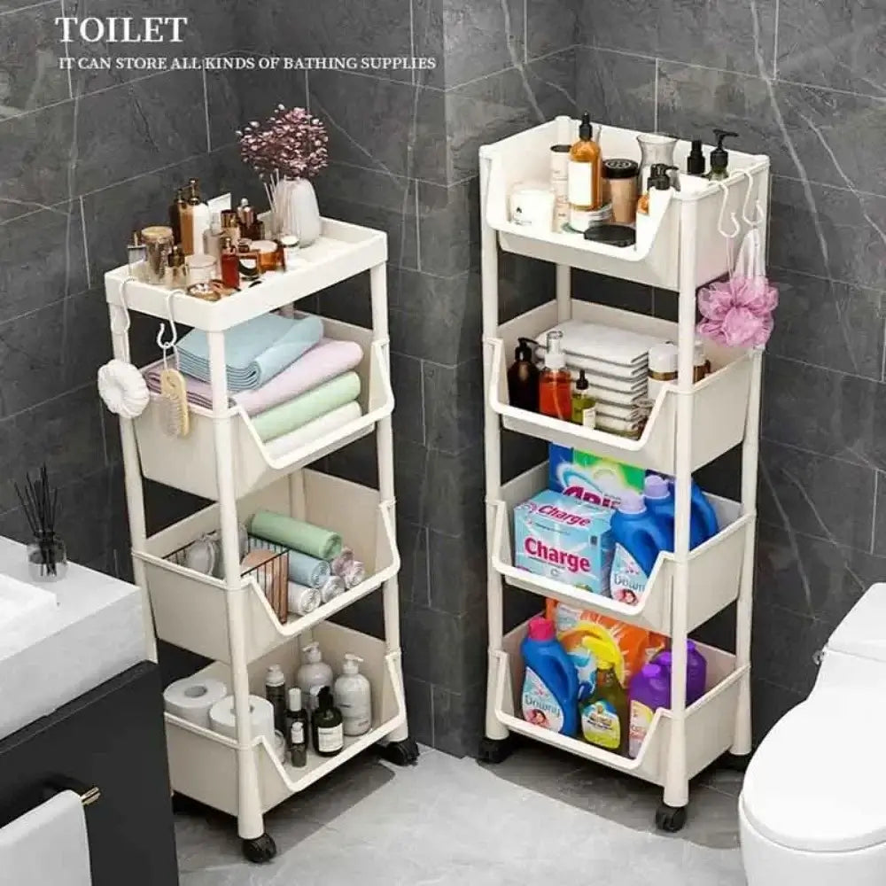 Enhance Your Space with Our Versatile Trolley Bookshelf Kitchen Storage Rack! - Homelune LTD home essentials and decor!