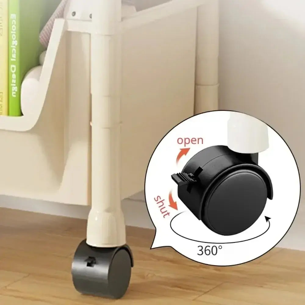 Enhance Your Space with Our Versatile Trolley Bookshelf Kitchen Storage Rack! - Homelune LTD home essentials and decor!