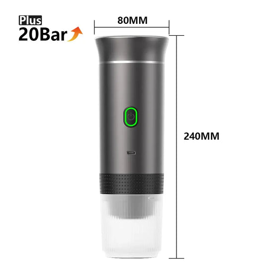 Enjoy Fresh Coffee Anywhere with Portable Espresso Maker! - Homelune LTD home essentials and decor!