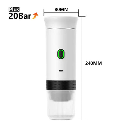 Enjoy Fresh Coffee Anywhere with Portable Espresso Maker! - Homelune LTD home essentials and decor!