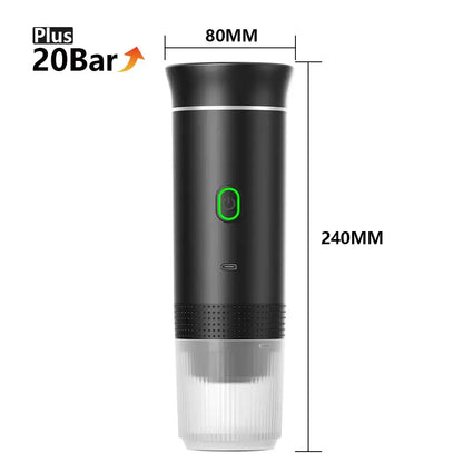 Enjoy Fresh Coffee Anywhere with Portable Espresso Maker! - Homelune LTD home essentials and decor!