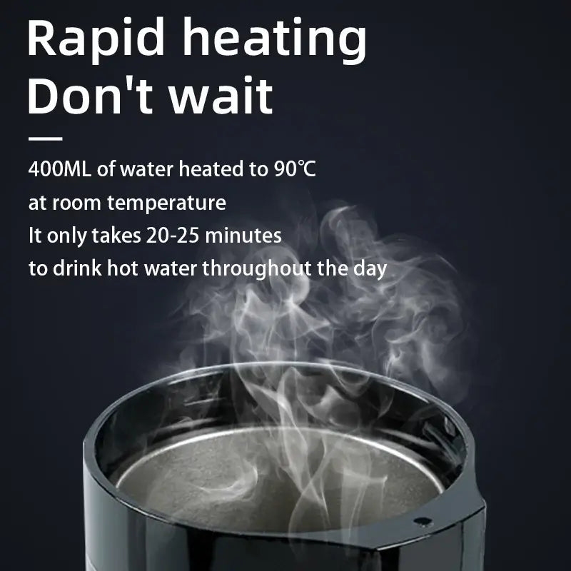 Enjoy Hot Beverages On-the-Go with Our Car Heating Electric Kettle! - Homelune LTD home essentials and decor!