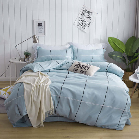 Experience Comfort and Freshness with Aloe Cotton Dormitory Bed Sheets - Homelune LTD home essentials and decor!