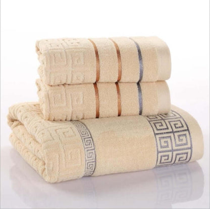 Experience Luxury and Comfort with Our Premium 3-Piece Cotton Towel Set! - Homelune LTD home essentials and decor!