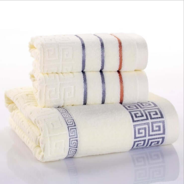 Experience Luxury and Comfort with Our Premium 3-Piece Cotton Towel Set! - Homelune LTD home essentials and decor!