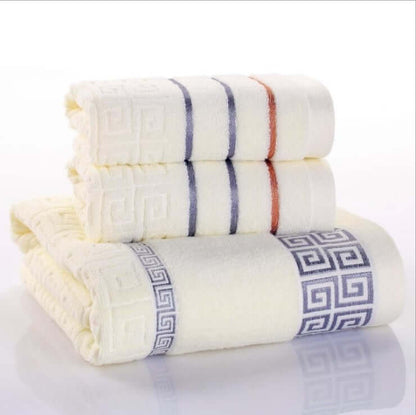 Experience Luxury and Comfort with Our Premium 3-Piece Cotton Towel Set! - Homelune LTD home essentials and decor!