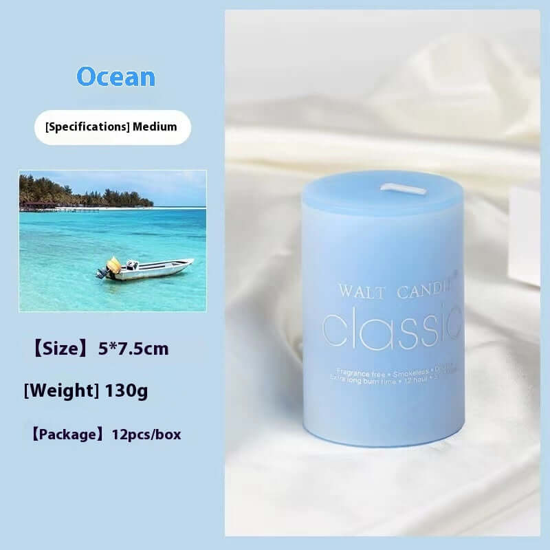 Experience Serenity with Our Cylindrical Color Aromatherapy Candle - Homelune LTD home essentials and decor!