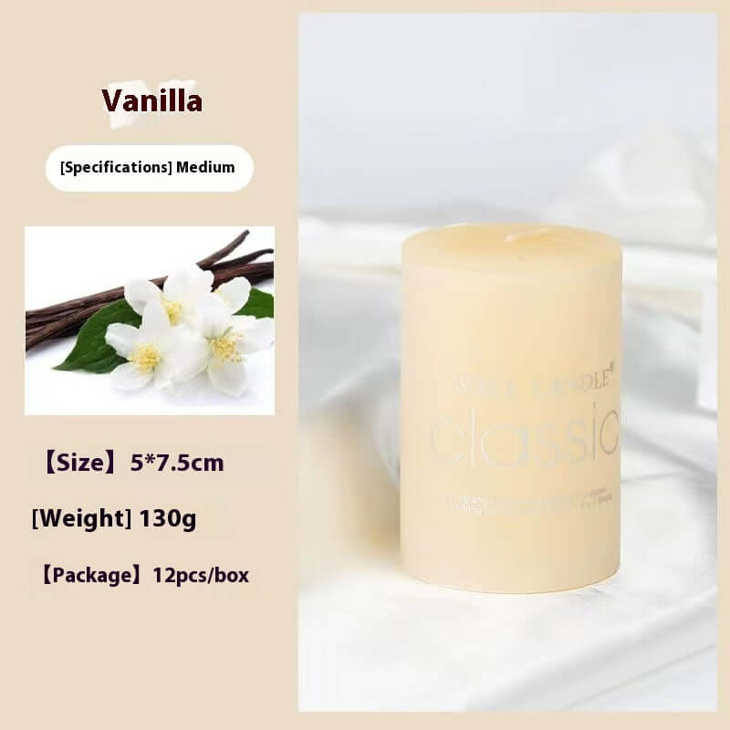 Experience Serenity with Our Cylindrical Color Aromatherapy Candle - Homelune LTD home essentials and decor!