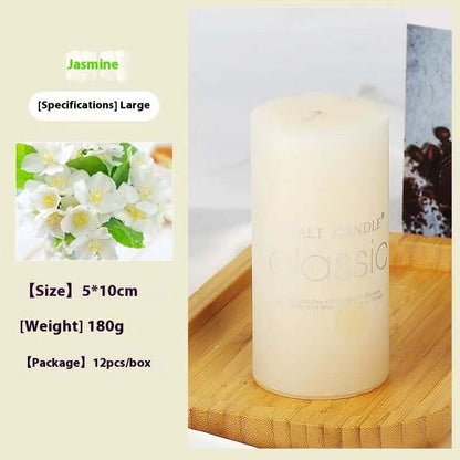 Experience Serenity with Our Cylindrical Color Aromatherapy Candle - Homelune LTD home essentials and decor!