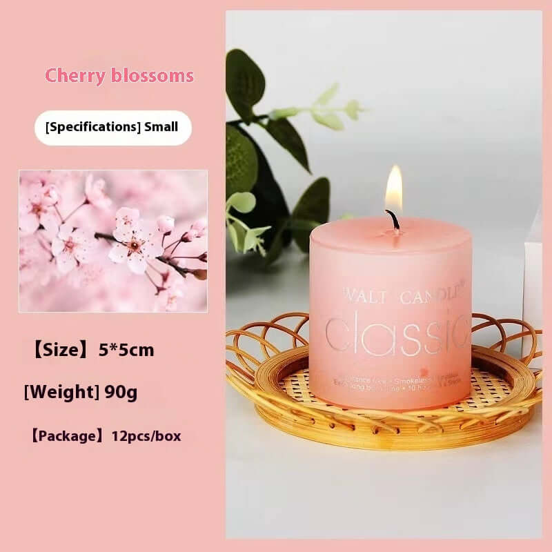 Experience Serenity with Our Cylindrical Color Aromatherapy Candle - Homelune LTD home essentials and decor!