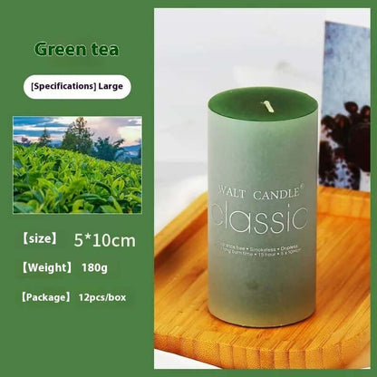 Experience Serenity with Our Cylindrical Color Aromatherapy Candle - Homelune LTD home essentials and decor!
