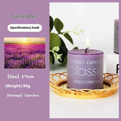 Experience Serenity with Our Cylindrical Color Aromatherapy Candle - Homelune LTD home essentials and decor!