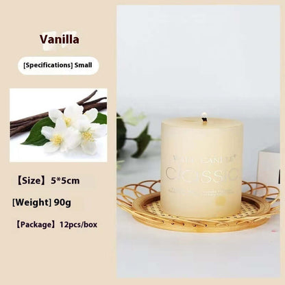 Experience Serenity with Our Cylindrical Color Aromatherapy Candle - Homelune LTD home essentials and decor!